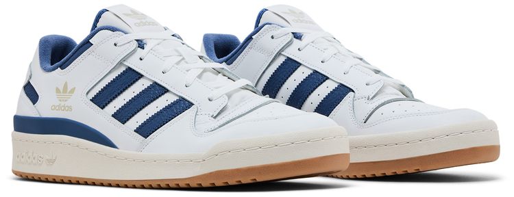adidas Forum Low CL White Crew Blue Gum