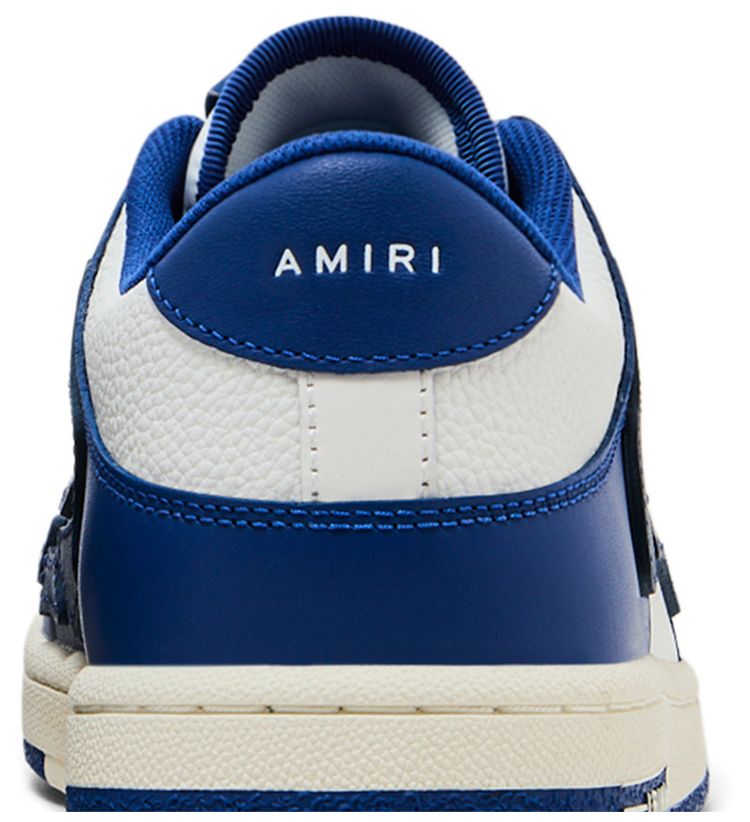 Amiri Skel Top Low Blue White
