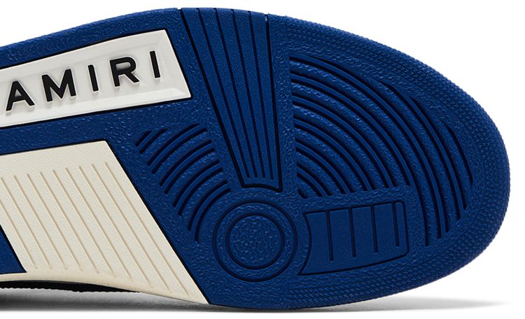 Amiri Skel Top Low Blue White