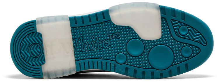 Off White Out of Office Teal Blue