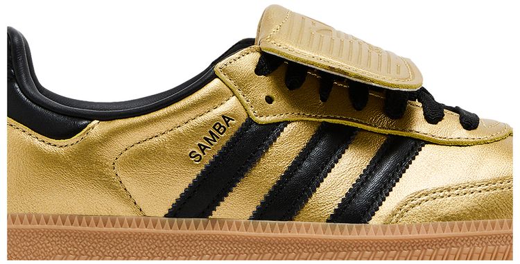 Adidas Wmns Samba LT Gold Metallic Black Gum