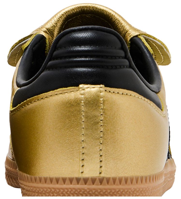 Adidas Wmns Samba LT Gold Metallic Black Gum
