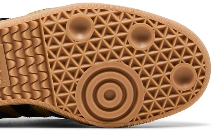 Adidas Wmns Samba LT Gold Metallic Black Gum