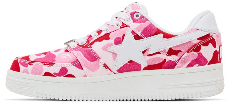 Bapesta Low Pink ABC Camo