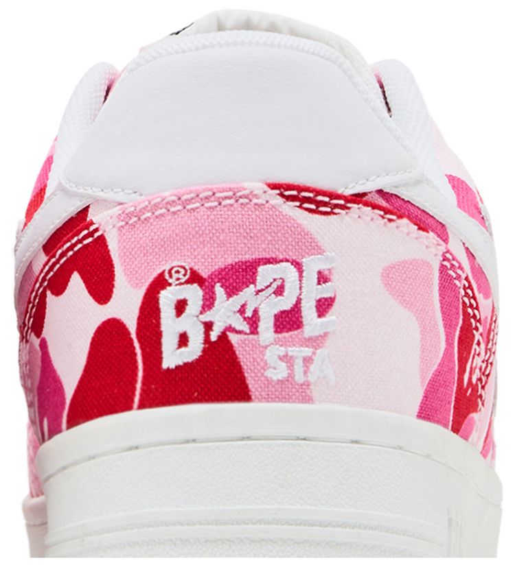 Bapesta Low Pink ABC Camo