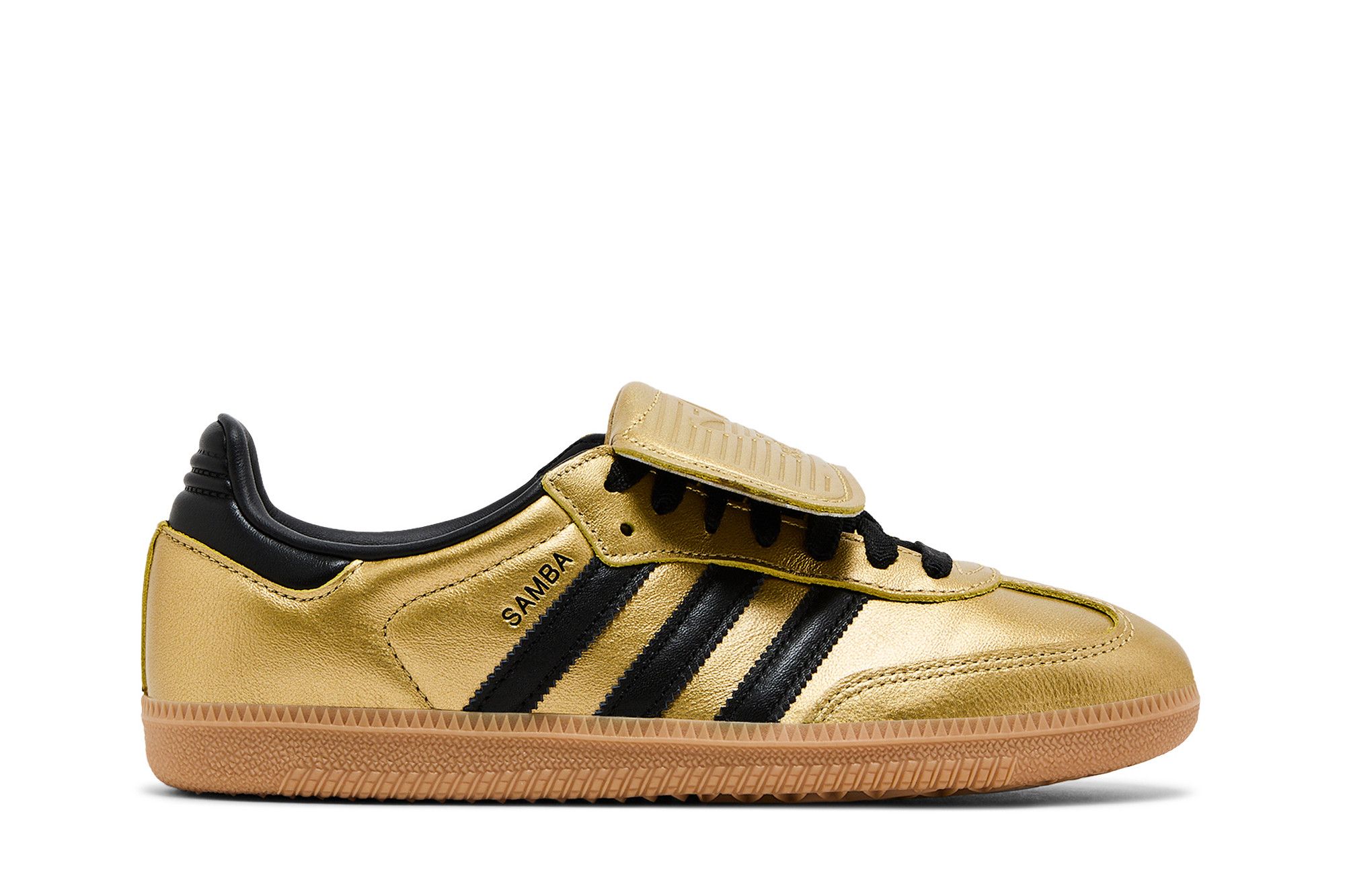 Buy Adidas Wmns Samba LT 'Gold Metallic Black Gum' - JH5708 | GOAT