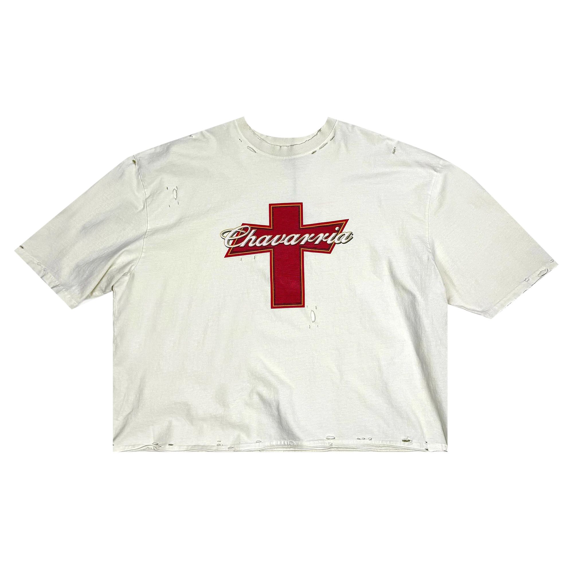 Buy Willy Chavarria Budweiserria Buffalo Tee 'Off White