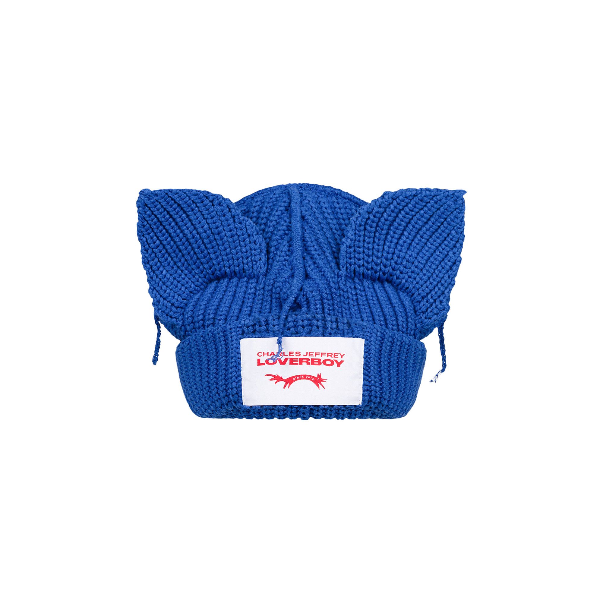 Buy Charles Jeffrey Loverboy Chunky Ears Beanie 'Blue