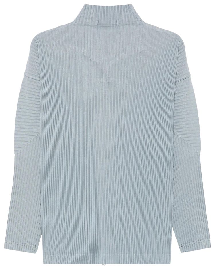 Homme Plisse Issey Miyake Color Pleats Blouson Grey Blue