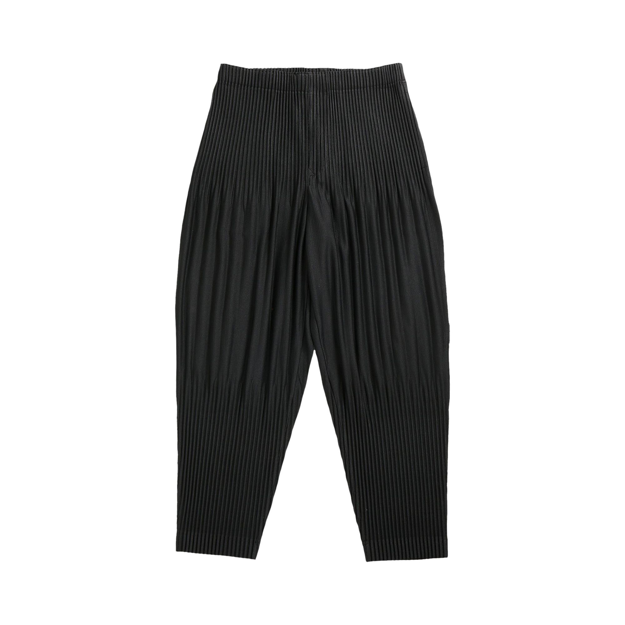 Buy Homme Plissé Issey Miyake Basics Pant 'Black' - HP57JF551 15