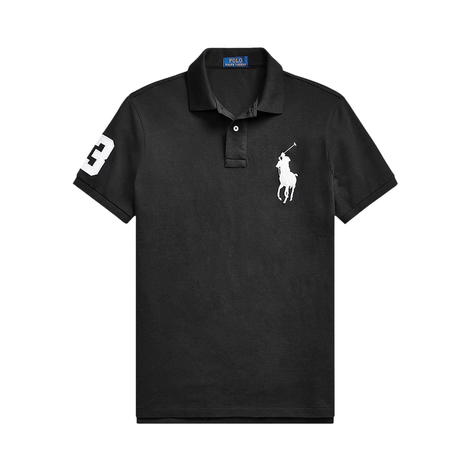 トップス Polo Ralph Lauren Big Pony black POLO RALPH LAUREN Big Pony Crew Neck T-Shirt Summer 2021