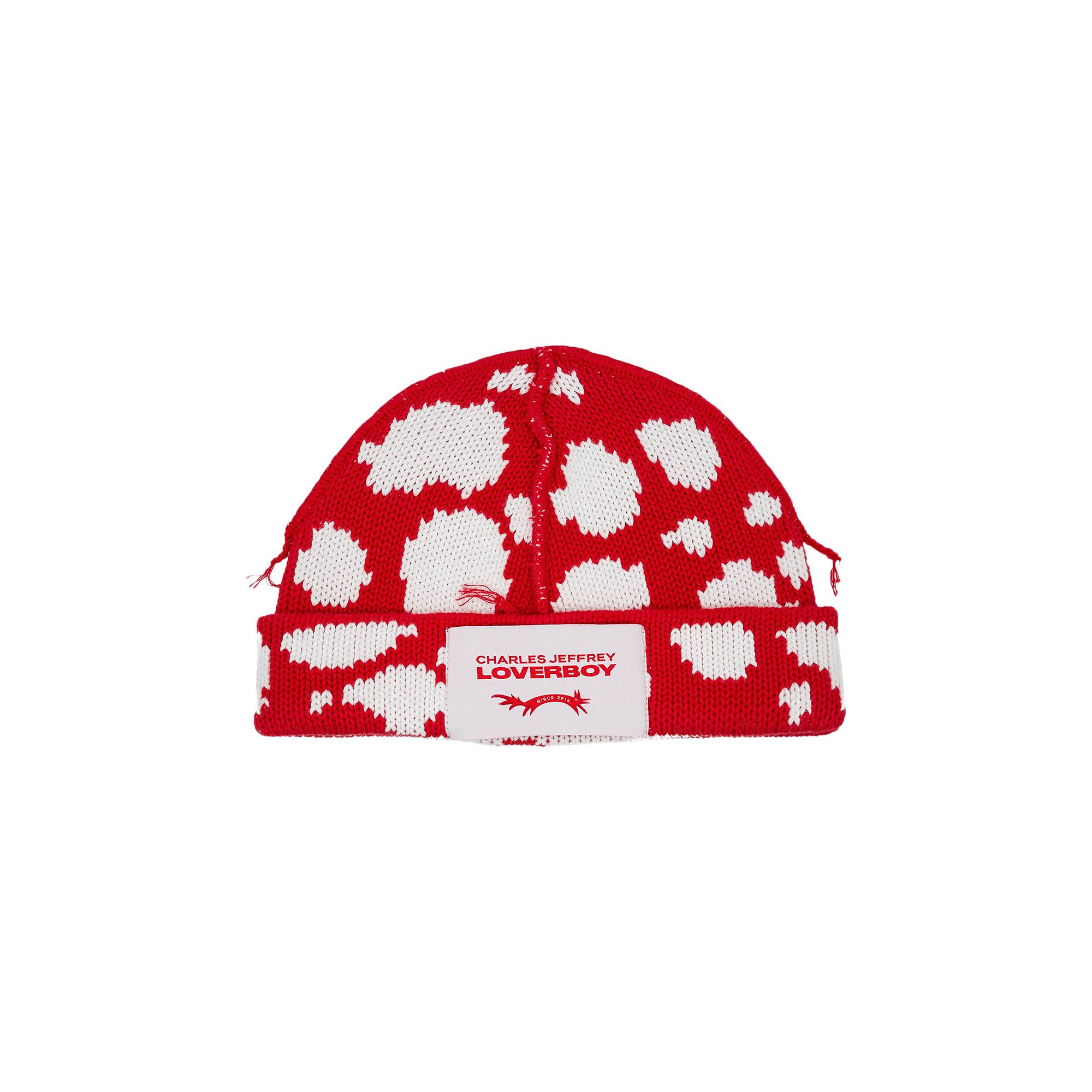 Buy Charles Jeffrey Loverboy Loverboy Beanie 'Red/White