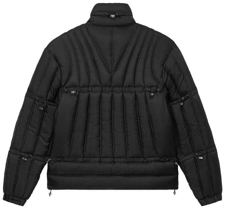 Thug Club War Life Down Jacket Black