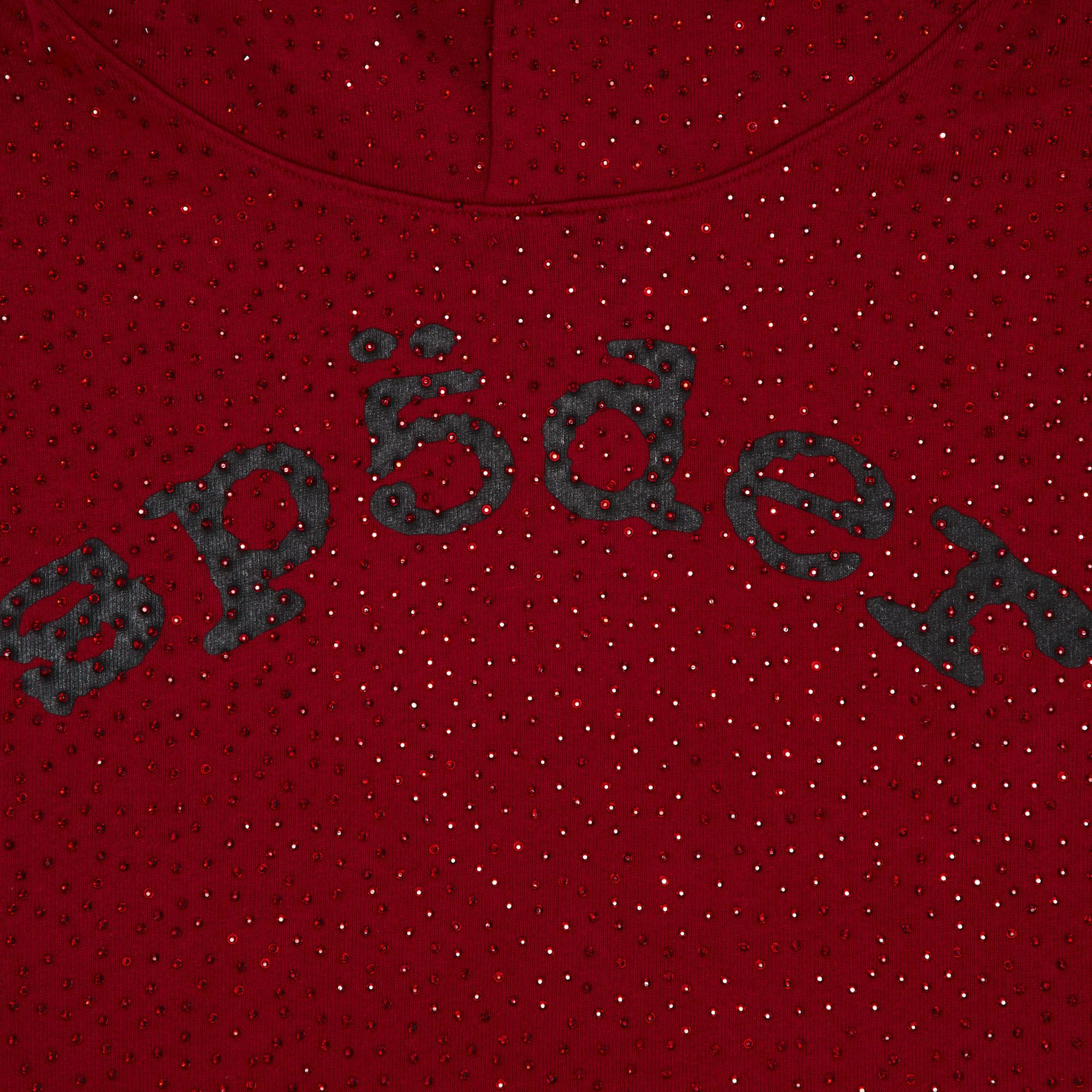 Buy Sp5der VVS Hoodie 'Red' - SS22FW24BUR | GOAT