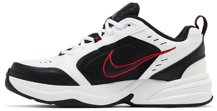 Nike Air Monarch IV White Black Red