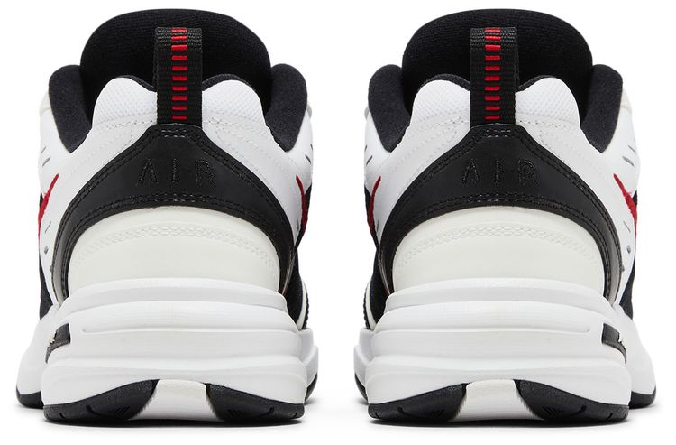 Nike Air Monarch IV White Black Red