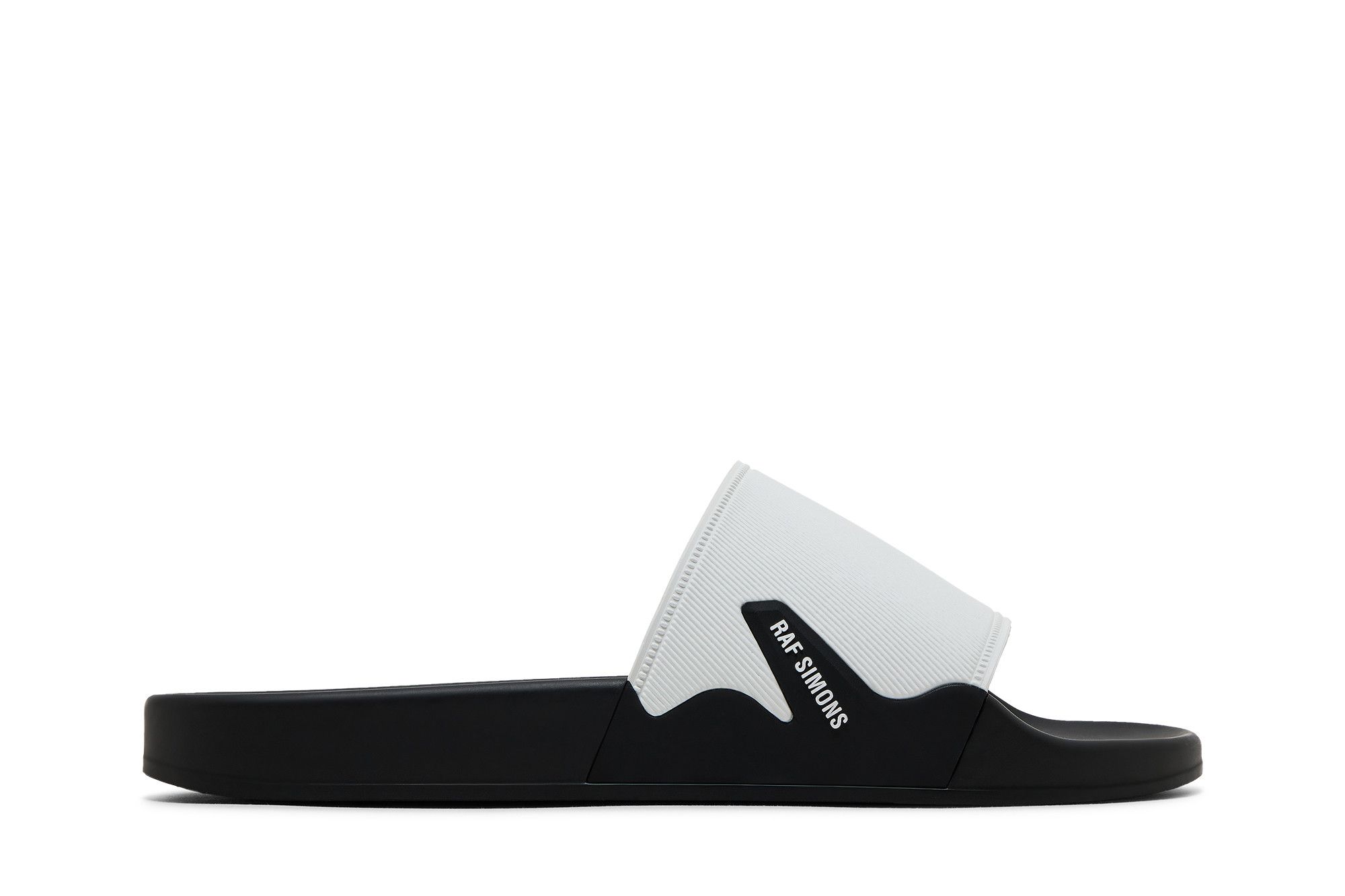 Buy Raf Simons Astra Slide 'White Black' - HR810001S 0062 | GOAT
