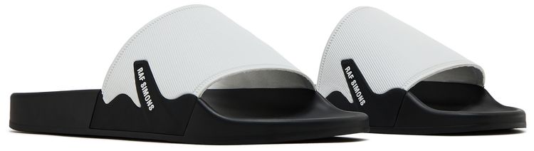 Raf Simons Astra Slide White Black