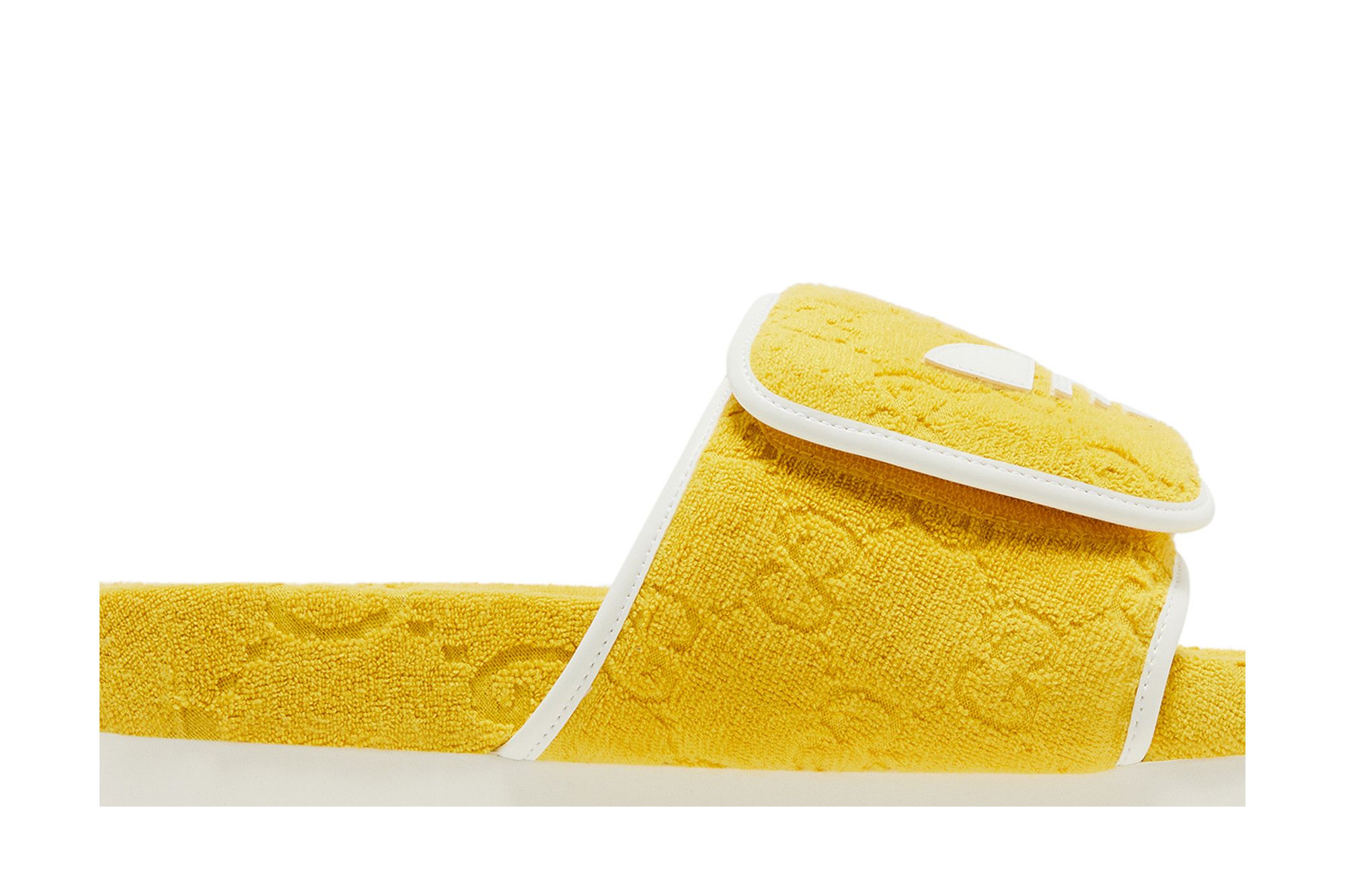 Gucci xadidas【GG Platform Sandal Yellow 】コットンサンダル Buy Adidas x Gucci GG Platform Sandal 'Yellow Cotton Sponge