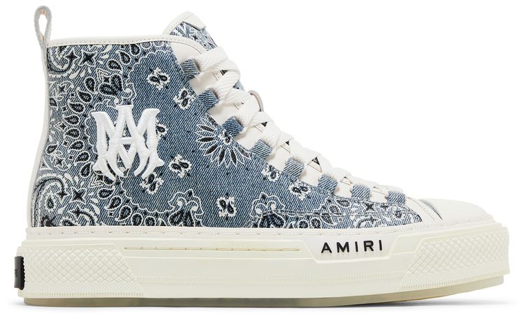 Amiri Court High Bandana   Clay Indigo