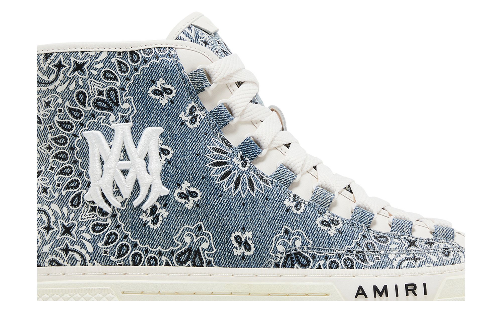 関税負担なし◆AMIRI◆Bandana キャンバススニーカー ロゴ 関税負担なし◇AMIRI◇Bandana キャンバススニーカー ロゴ
