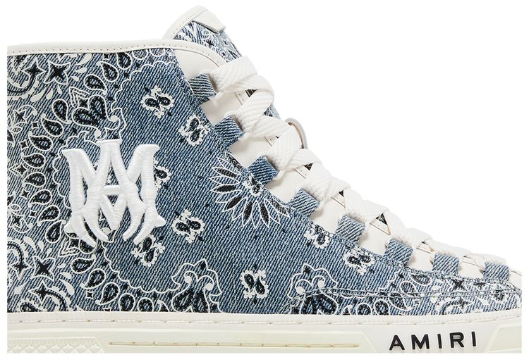 Amiri Court High Bandana   Clay Indigo