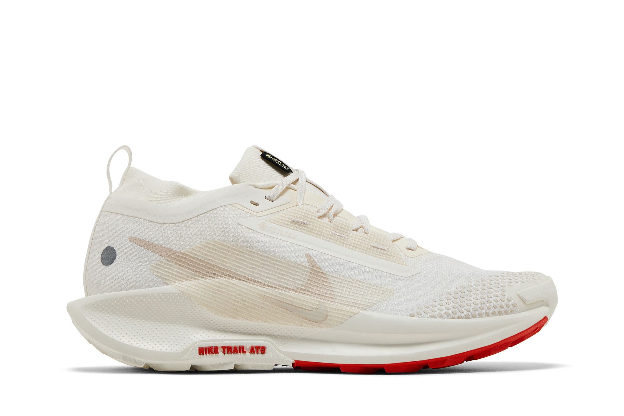 NIKE(ナイキ) スニーカー 28 メンズ Pegasus Trail 5 FQ0908-100 白×ベージュ×レッド GORE-TEXアッパー Buy Nike Pegasus Trail 5 GORE-TEX 'Sail Picante Red' - FQ0908 100