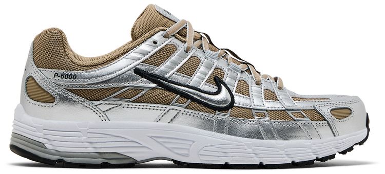 Nike P 6000 Khaki Metallic Silver