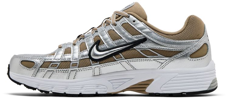 Nike P 6000 Khaki Metallic Silver