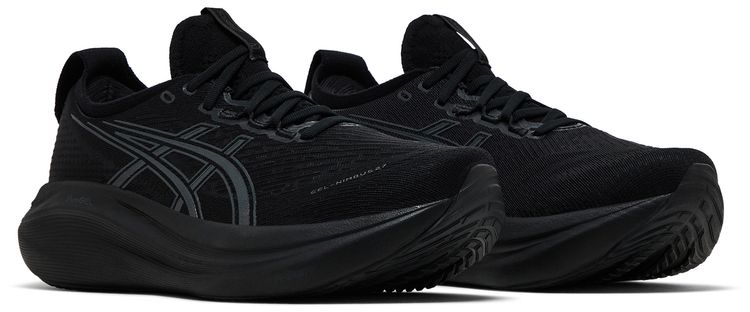 Asics Wmns Gel Nimbus 27 Black Graphite Grey