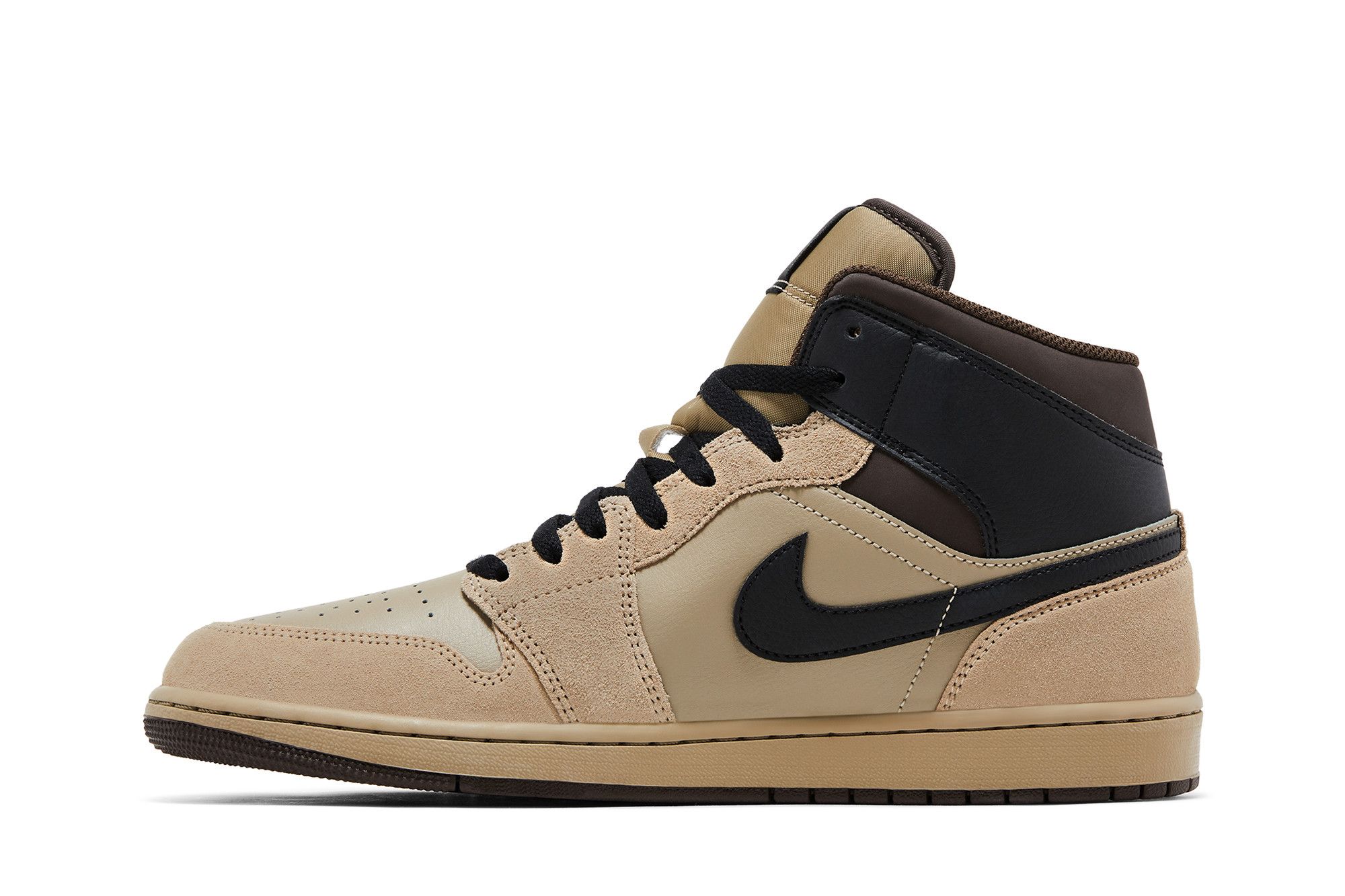 Buy Air Jordan 1 Mid 'Khaki Black' - HV6422 200 | GOAT CA