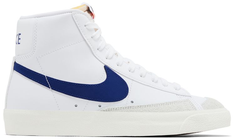 Nike Blazer Mid 77 Vintage White Deep Royal Blue