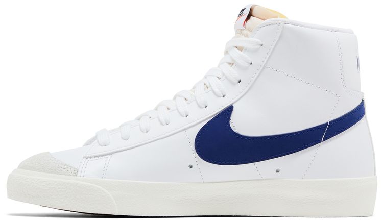 Nike Blazer Mid 77 Vintage White Deep Royal Blue