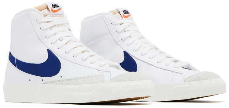 Nike Blazer Mid 77 Vintage White Deep Royal Blue