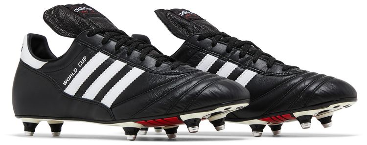 Adidas World Cup Leather SG Made in Germany Black White