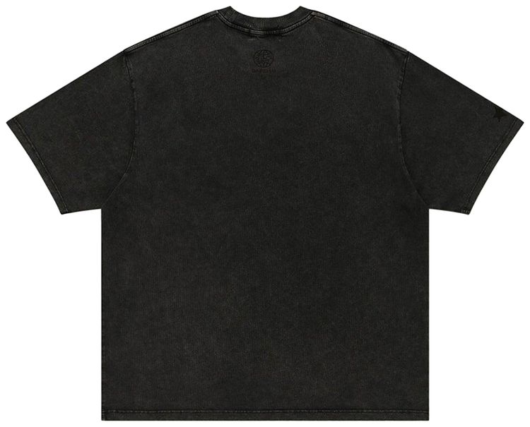 BAPE x KidSuper Garment Dye College Logo Tee Black
