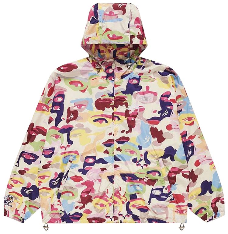 BAPE x KidSuper Camo Lightweight Jacket Multicolor