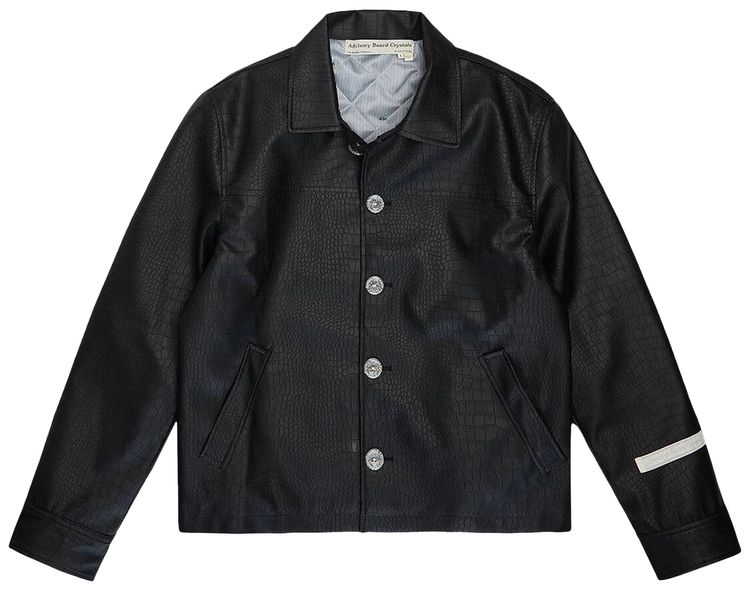Advisory Board Crystals Gator Jacket Black