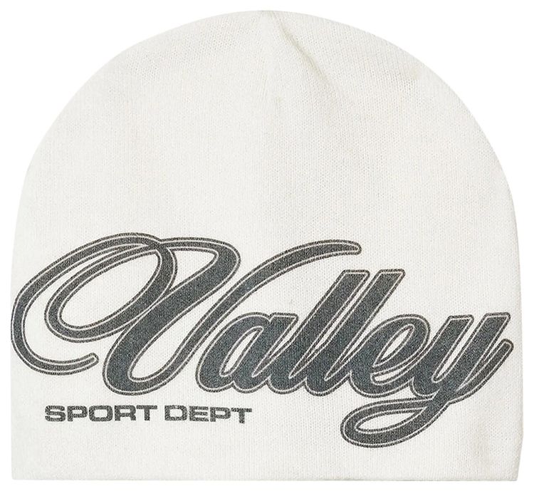Vale Forever Coke Cursive Beanie White