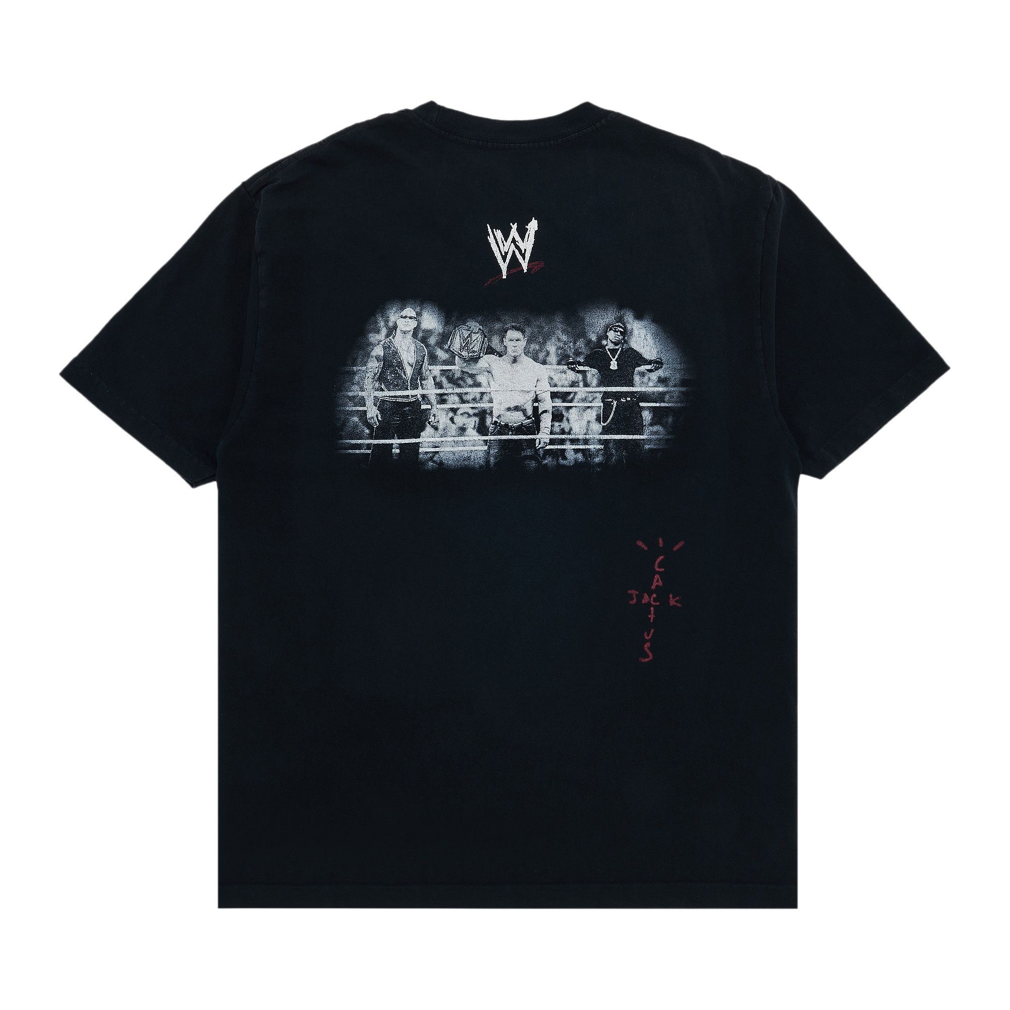 Buy Cactus Jack by Travis Scott Wrestling is Real Real Tee