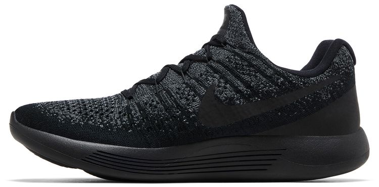 Nike Lunarepic Low Flyknit 2 Black Dark Grey