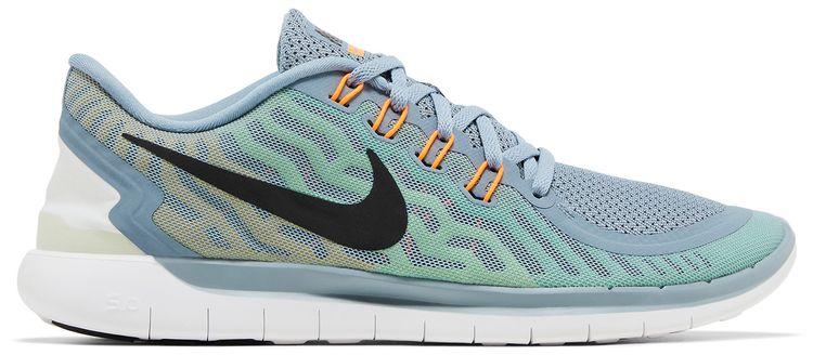 Nike Free 50 Dove Grey Electric Green