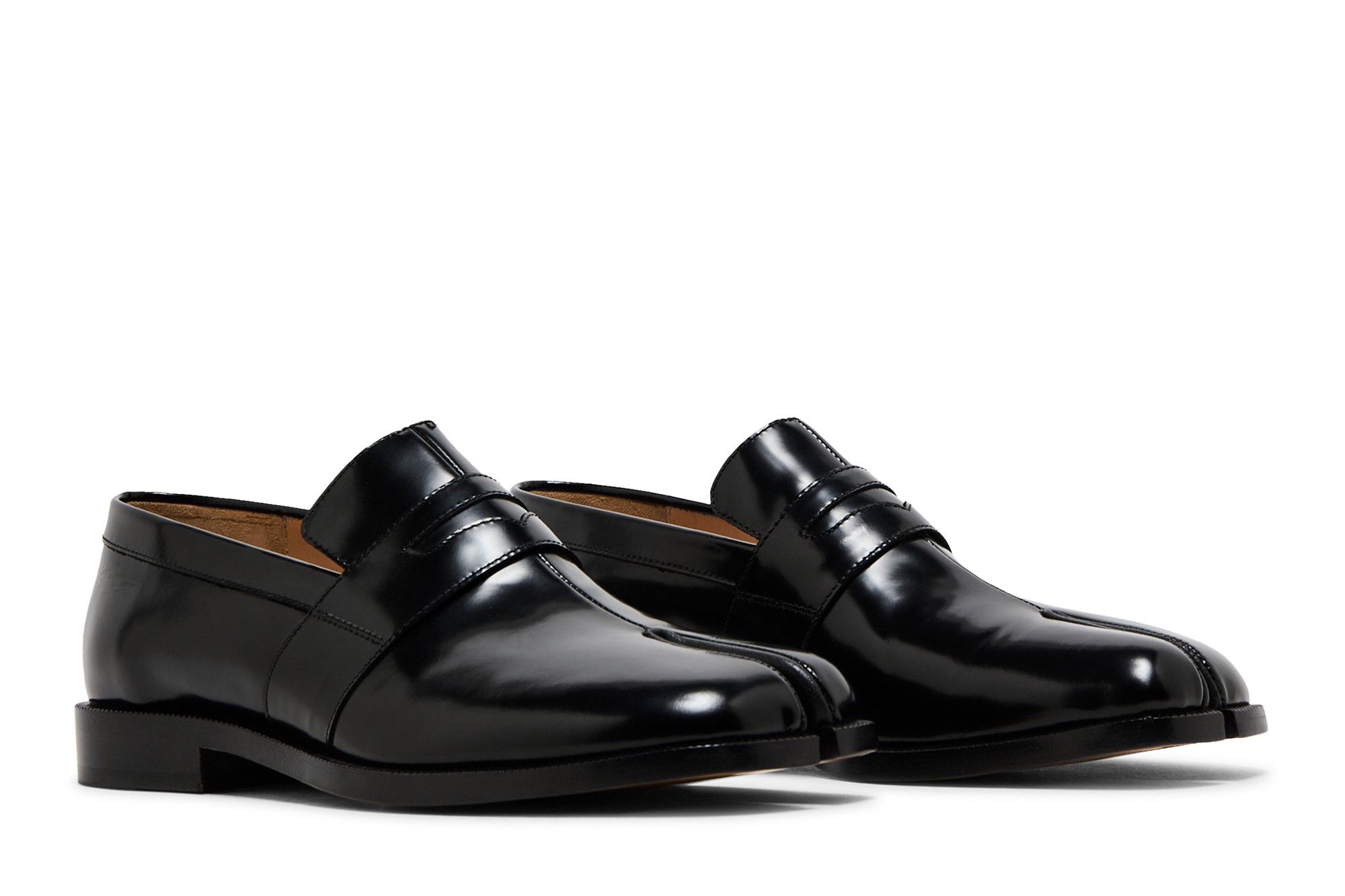 ハピネコ Buy Maison Margiela Wmns Tabi Penny Loafers 'Black
