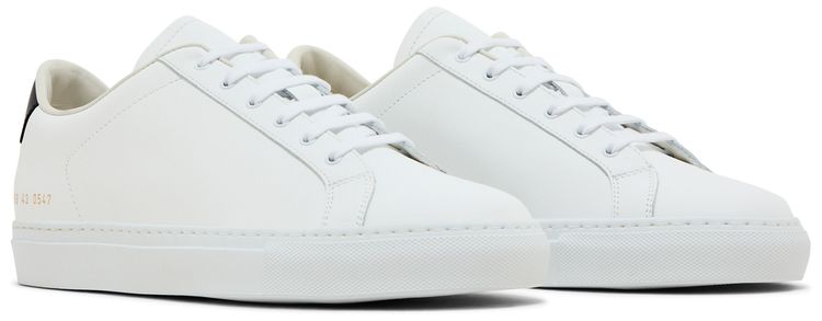Common Projects Retro Low White Black