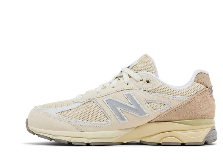 New Balance Teddy Santis x 990v4 Big Kid Wide Limestone