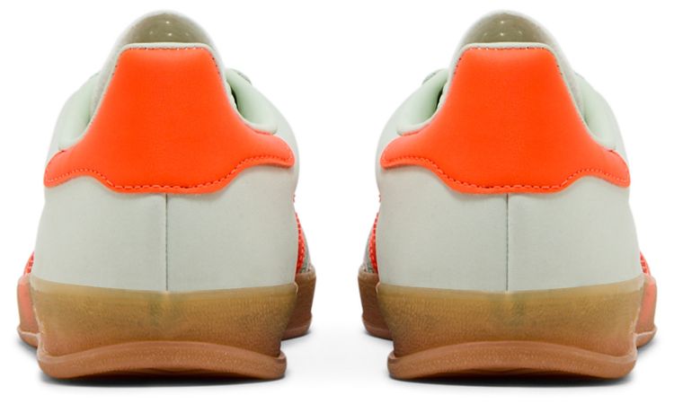 adidas Wmns Gazelle Indoor Linen Green Solar Orange