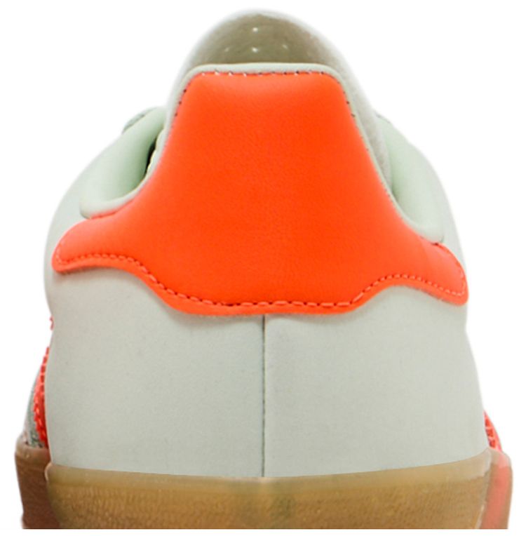 adidas Wmns Gazelle Indoor Linen Green Solar Orange