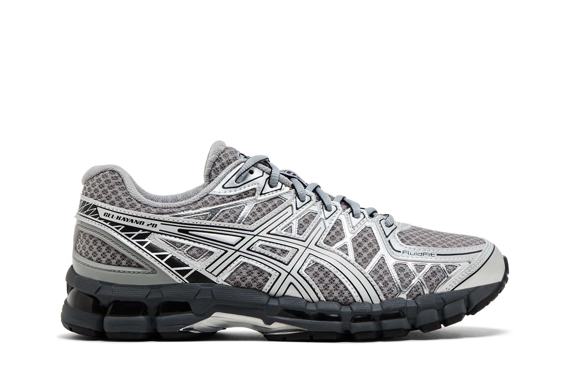 スニーカー ASICS Men Sneakers Grey 1203A388 020 Buy Gel Kayano 20 'Gravel Pure Silver' - 1203A388 020 | GOAT