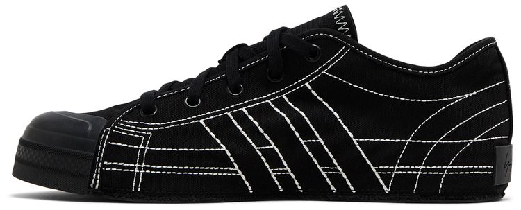 Adidas Y 3 Nizza Low Black Off White