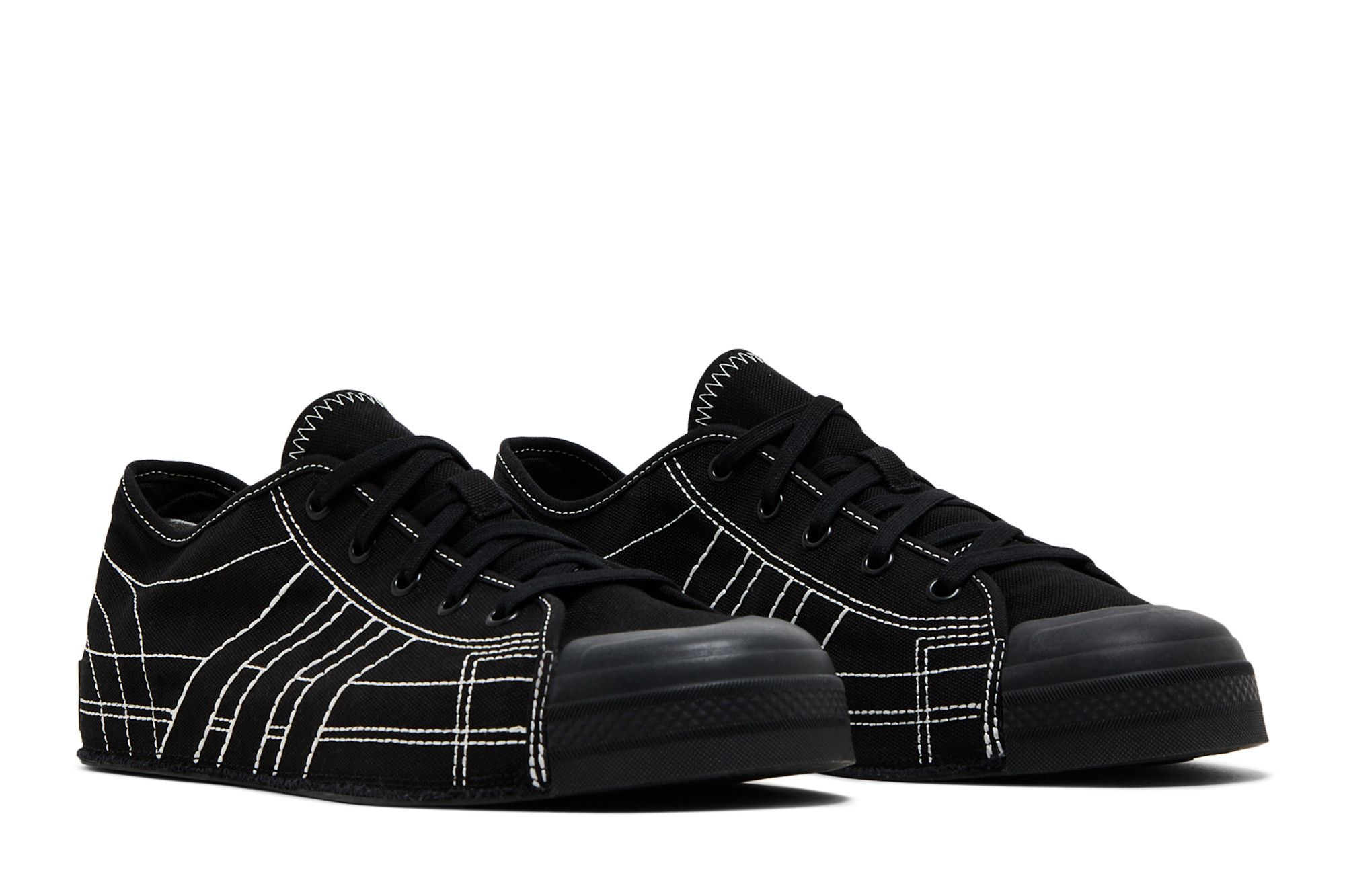 Buy adidas Y-3 Nizza Low 'Black Off White' - IF2041 | GOAT
